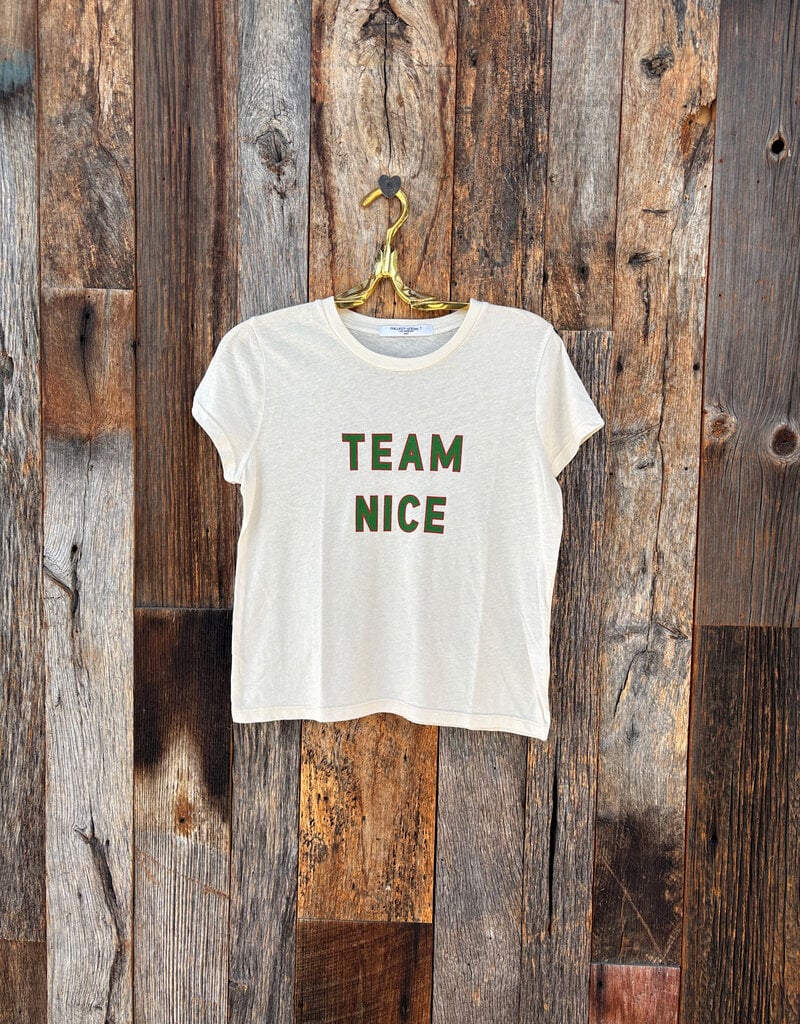 Project Social T Project Social T Team Nice Baby Tee Cream