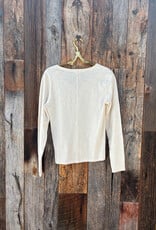 Lilla P Lilla P Long Sleeve V-Neck Stone