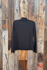 Lilla P Lilla P Long Turtleneck Black