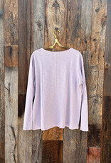 Lilla P Lilla P Long Sleeve Boyfriend Tee Orchid