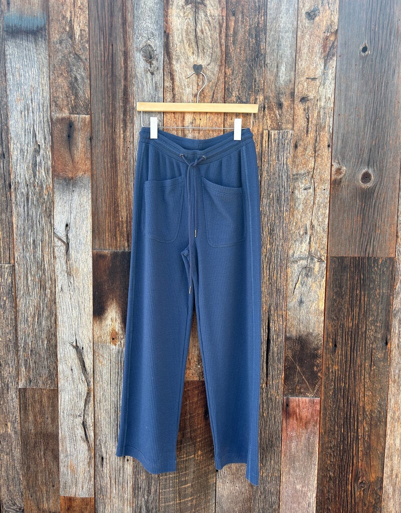 Lilla P Lilla P Patch Pocket Straight Leg Pant Ink