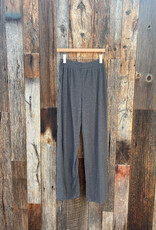 Project Social T Project Social T Shea Rib Wide Leg Pant Charcoal
