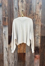 Project Social T Project Social T Ada Cozy Half Zip L/S Oatmeal