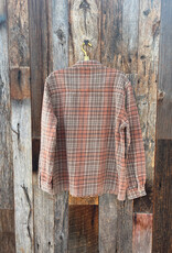 True Grit True Grit Drifter Plaid L/S 2 Pocket Shirt Saddle