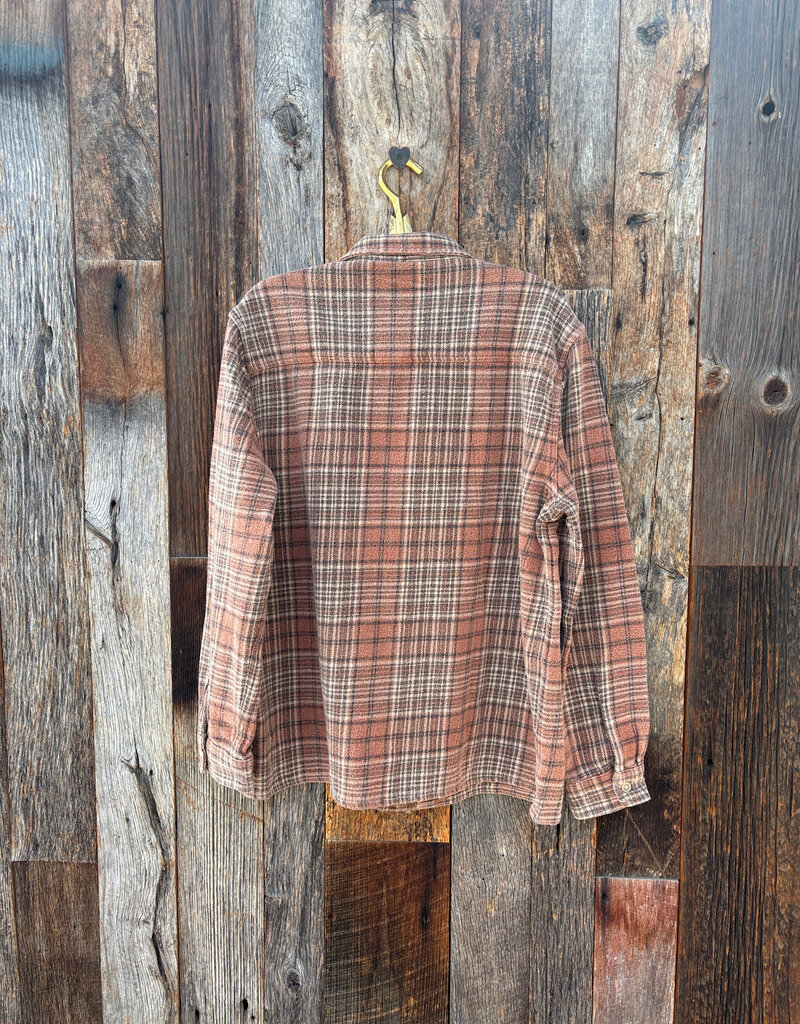 True Grit True Grit Drifter Plaid L/S 2 Pocket Shirt Saddle