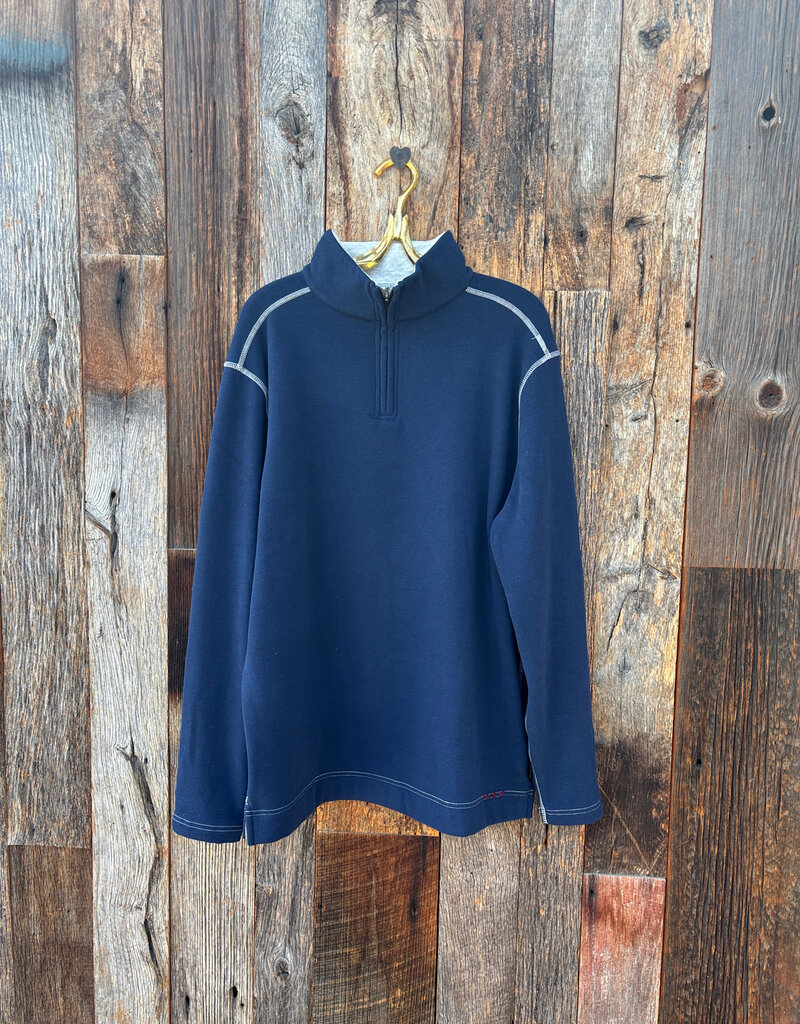 True Grit True Grit All Day 1/4 Zip Pullover Navy