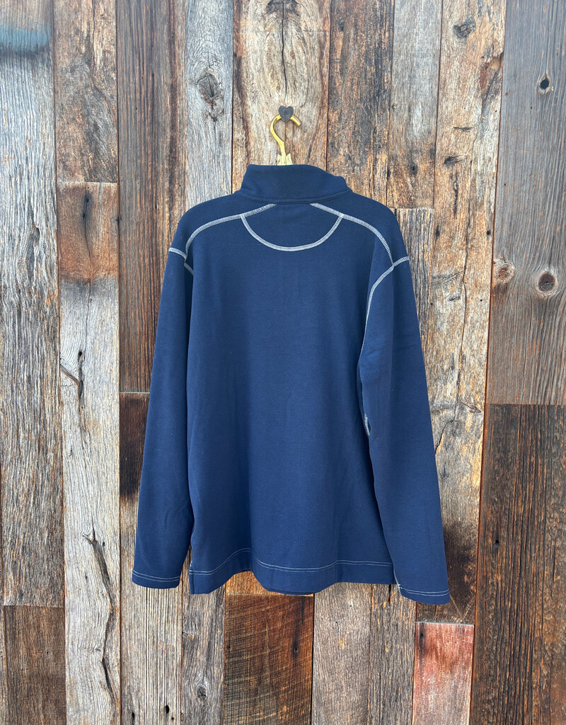 True Grit True Grit All Day 1/4 Zip Pullover Navy