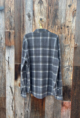 True Grit True Grit Alta Plaid L/S 2 Pocket Shirt Grey