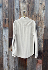 True Grit True Grit Best Stretch Cord L/S 2 Pocket Shirt Winter White