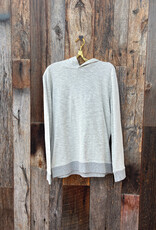 True Grit True Grit Varsity Greys Hoodie Heather Grey