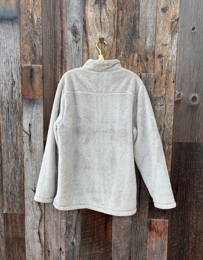 True Grit True Grit Luxe Stadium 1/4 Zip Pullover Natural