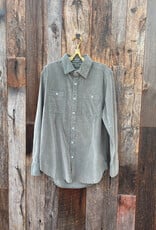 True Grit True Grit Cozy Cut Cord L/S 2 Pocket Work Shirt Timber