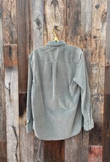 True Grit True Grit Cozy Cut Cord L/S 2 Pocket Work Shirt Timber