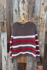 Wooden Ships Wooden Ships North Pole Striped Crew Super Chunky Dark Dusk