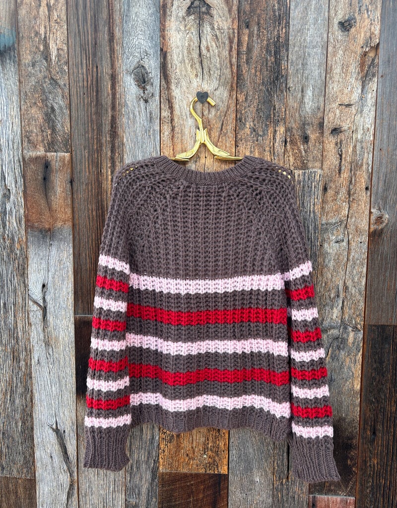 Wooden Ships Wooden Ships North Pole Striped Crew Super Chunky Dark Dusk