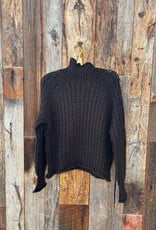 Wooden Ships Wooden Ships Tara Rails T Neck Chunky Black