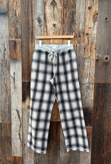 True Grit True Grit Summit Checks Flannel Pant Black/Grey