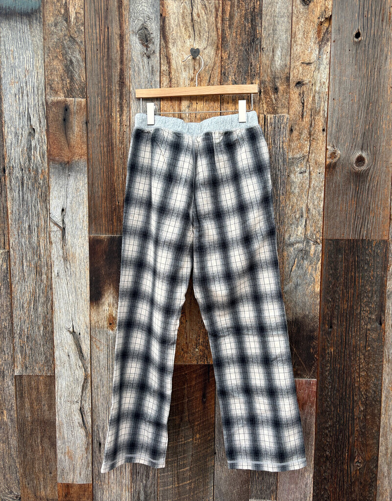 True Grit True Grit Summit Checks Flannel Pant Black/Grey