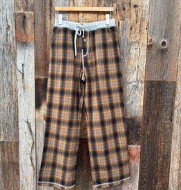 True Grit True Grit Summit Checks Flannel Pant Brown/Dark Brown