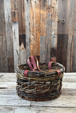 Theresa M. Beck Baskets Theresa M. Beck Baskets Irish Open Weave Willow Basket