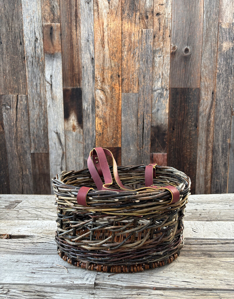 Theresa M. Beck Baskets Theresa M. Beck Baskets Irish Open Weave Willow Basket