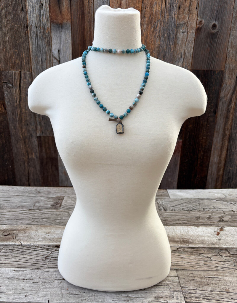 Radiant Malas Apatite (Multi)/Pendant Mala