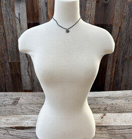 Robin M Designs Robin M Celestial Pendant on Spinel Beads Diam. 14k SS