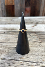 Robin M Designs Robin M West Framed Purple Sapphire 14k Sz 7