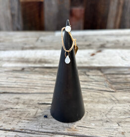 Robin M Designs Robin M Moonstone Briolette Pair 14k