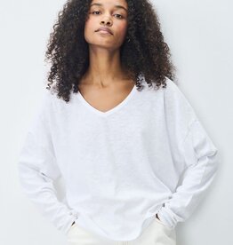 American Vintage American Vintage Sonoma Sweater Blanc