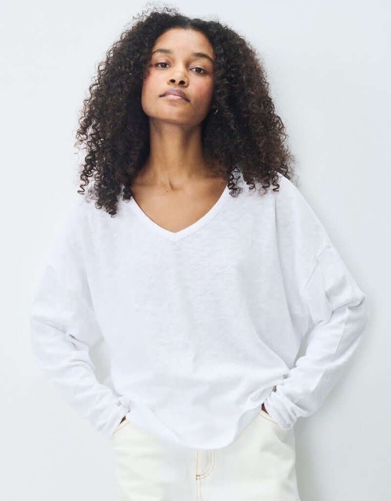 American Vintage American Vintage Sonoma Sweater Blanc