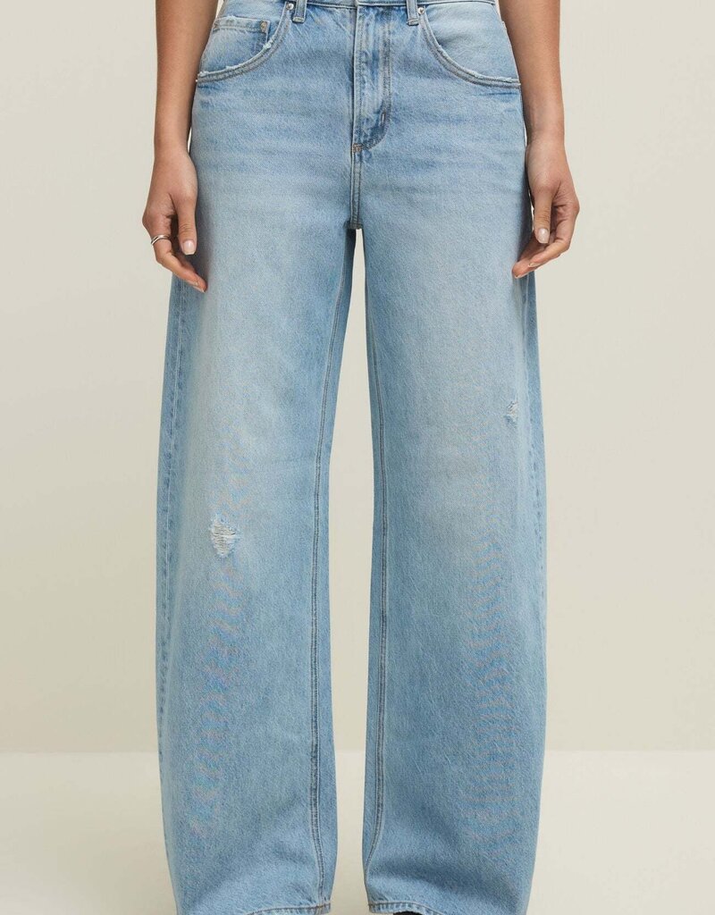 Z Supply Z Supply Remi High Rise Bowed Wide Cove Jean