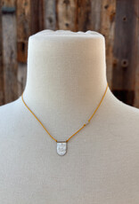 River Song Jewelry River Song Sterling Silver Tab Talisman Necklace