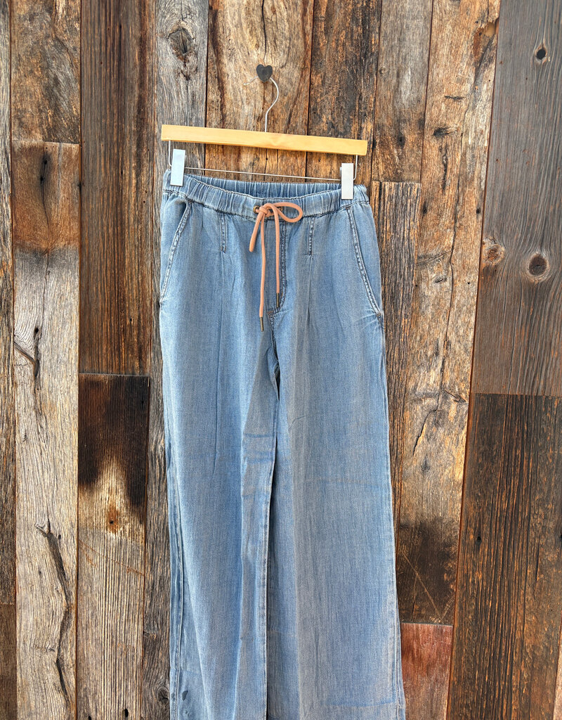 Lilla P Lilla P Denim Pant Blue Wash