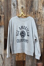 Z Supply Z Supply Champs Sunday Sweatshirt Classic Heather Grey