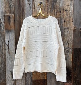 Z Supply Z Supply Cento Cable Sweater Warm White