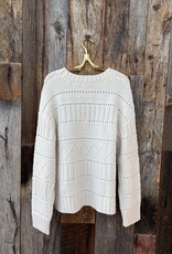 Z Supply Z Supply Cento Cable Sweater Warm White