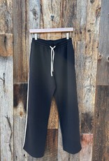 Perfect White Tee Travel Track Pant Black