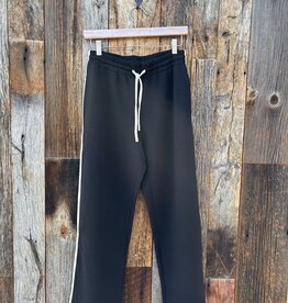 Perfect White Tee Travel Track Pant Black