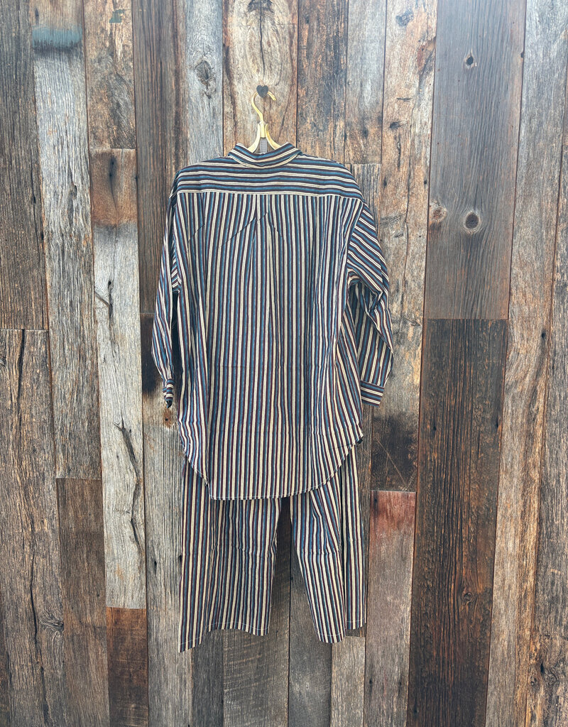 Chan Luu Chan Luu DF-PJ-7502 Blue Stripe