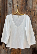 Dylan Dylan Chloe V-Neck White