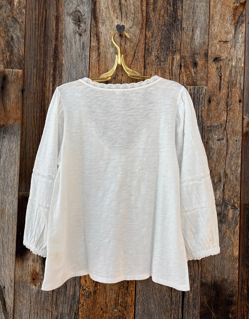 Dylan Dylan Chloe V-Neck White