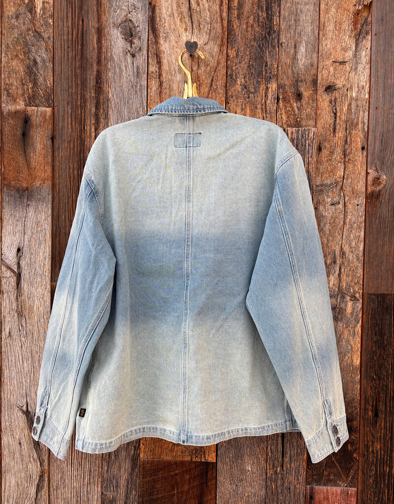 Alpha Industries Alpha Industries Denim Relaxed Chore Coat
