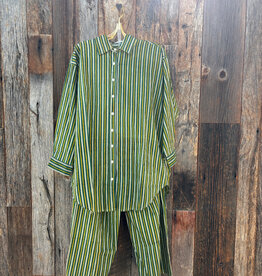 Chan Luu Chan Luu DF-PJ-7502 Yellow Stripe