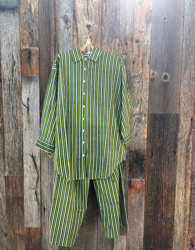 Chan Luu Chan Luu DF-PJ-7502 Yellow Stripe