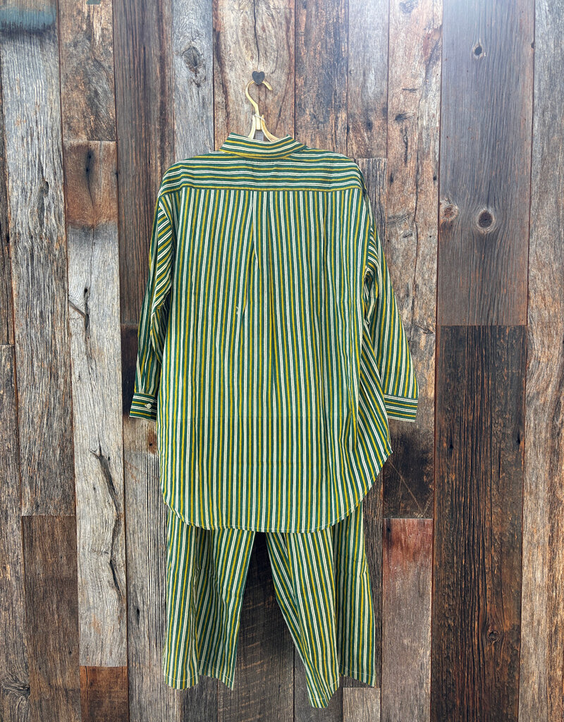 Chan Luu Chan Luu DF-PJ-7502 Yellow Stripe