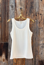 Dylan Dylan Soft Rib Tank Ivory