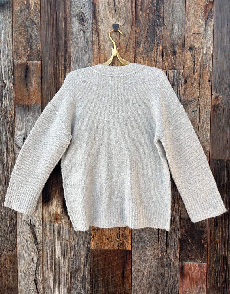 Saltwater Luxe Saltwater Luxe Ennza Sweater Oatmeal