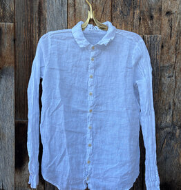 Llea Blue Llea Blue Dorie Shirt White Linen