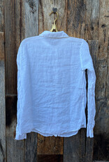 Llea Blue Llea Blue Dorie Shirt White Linen